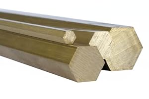 Evek Messing Sechskant Ms58 Stange Ø 6mm