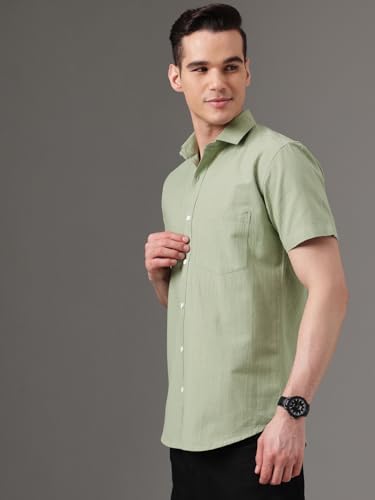 Majestic Man Store Majestic Man Men's Pure Cotton Slim Fit Half - Image 5