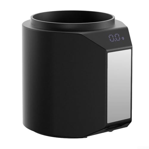 Besshepplo Exactness - Báscula electrónica de café de 500 g, 0,1 g, taza dosificadora de precisión con adaptador de portafiltro de 58 mm, ABS y construcción de metal, herramienta de pesaje digital