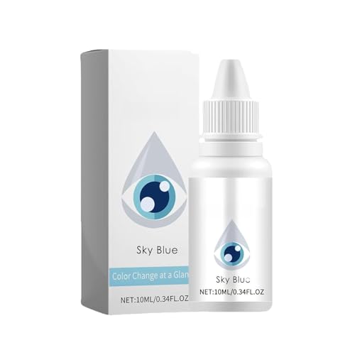 Advanced Eye Color Enhancing Drops, New Fancy Eye Drops, Lighten -Looking Tint & Brightening Formula for Instant Eye Refresh (Blue)