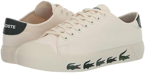 Lacoste Men's 46CMA0001 Sneaker, NVY/DK GRN, 9.5 | Image 6