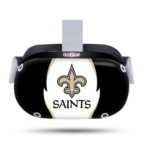 Skin Vinyle New Orleans Saints NFL pour Meta Quest 2 - Head Case Designs