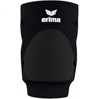 Erima Unisex Erwachsene Volleyball Knieschoner (7401904), schwarz, S