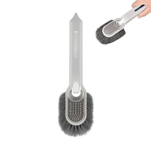 usefulbeauty Estropajo con Dispensador de Jabón - Multiusos Cerdas Duras Utensilio Limpieza,Accesorios de Baño | Accesorio Hogar Y Práctico