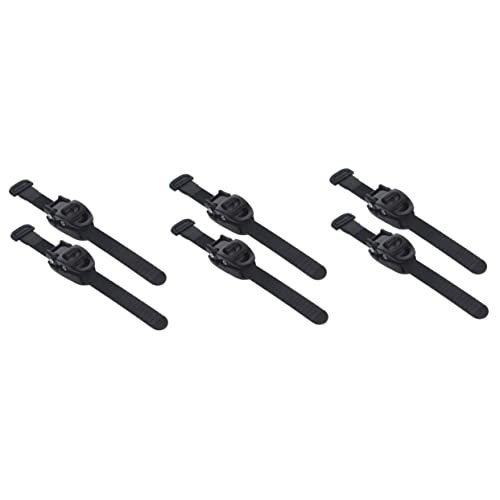 VANZACK 6 Sets Ice Skates Straps Replacement Buckles Roller Skates Accessories Sturdy Wear-Resistant for