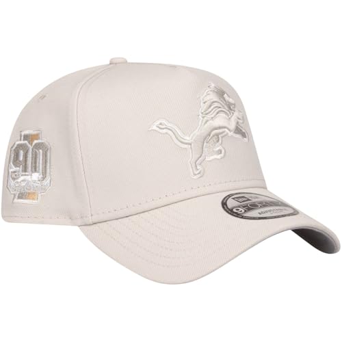 New Era 9forty A Frame Snapback Cap Detroit Lions Stone - vue 2