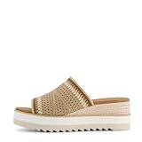 TOMS Women's Diana Mule Dark Beige, 7.5 Medium