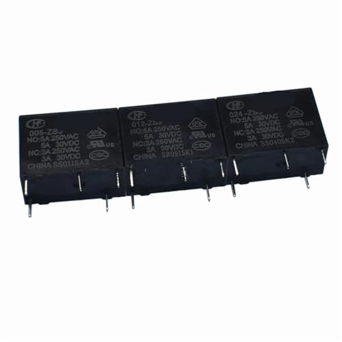 Relais de puissance HF33F 5V JZC-33F-005-ZS3 miniature pour circuit imprimé 5 broches x50