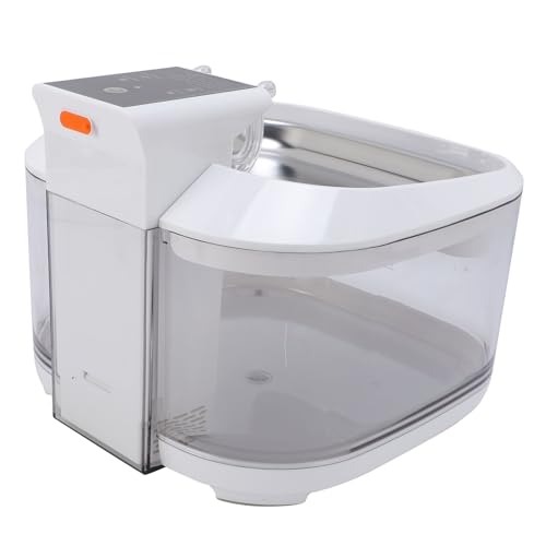 Fuente de agua para mascota ANGGREK, 4.5L, blanca miniatura 4
