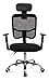Chaise de Bureau Chaise pivotante de levage Game Chaise Accoudée Chaise de bureau Moyen Dossier Grille Tâche Tâche Chaise ergonomique Game Chaise