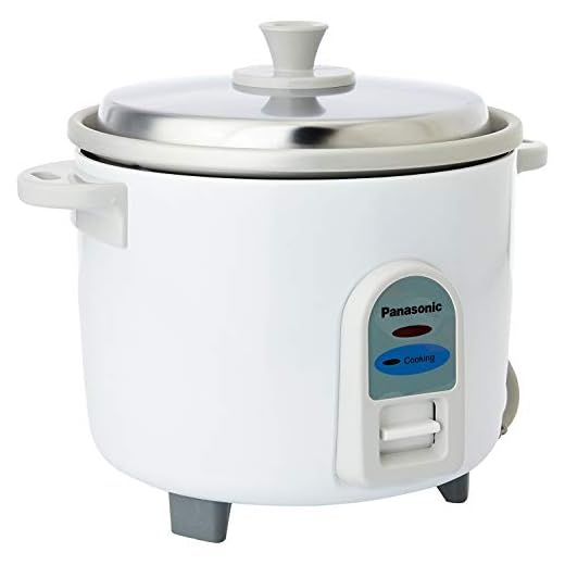Panasonic Aluminium Rice Cooker, 500ml, White