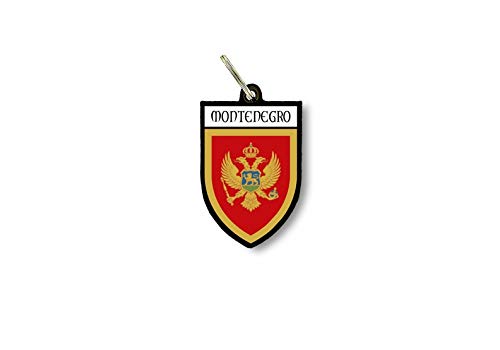 Porte cles clefs cle Drapeau Collection Ville Blason Montenegro Montenegrin