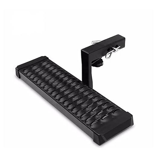 TAC Aluminum Hitch Step Universal Fit 2" Rear Hitch Receivers with 6" Drop