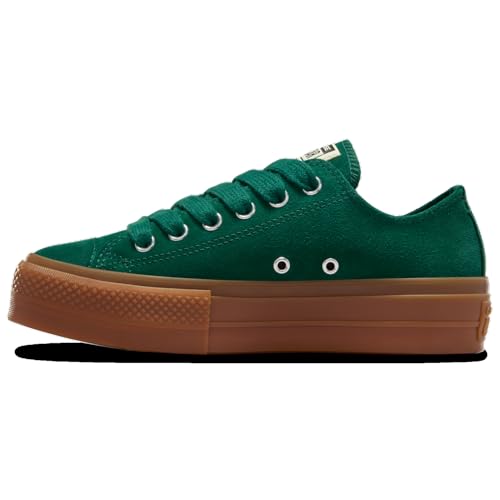 Converse Chuck Taylor All Star Lift Ox - Women's (A11982C, Midnight Clover/Gum Honey)2