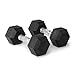 Amazon Basics Set de mancuernas hexagonales con...