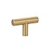 Satin Brass Knob 86357US4
