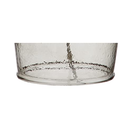 Lámpara de mesa LED con vidrio gris ahumado de 26 pulgadas miniatura 4