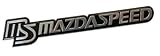 MAZDASPEED MS Aluminum Emblem Badge Nameplate Emblem Logo Decal Rare JDM for Mazda Protege Miata MX5 MX6 RX7 RX8 MAZDA 3 6 R3 626 CX7 CX9 M2 M3 M5 MPV other models