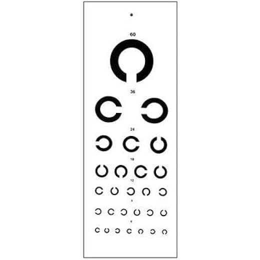 Eye Vision Test Chart Snellen