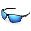 Frame: Gloss Tal Gray /Lens: Smoke - Blue Ocean Mirror