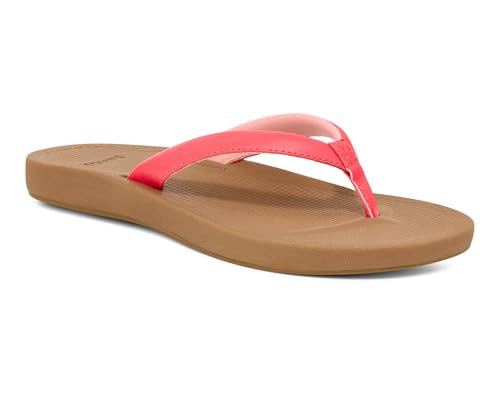 Image of Sanuk Womens Cosmic Shores | Water Resistant Flip Flops for Women | EVA Footbed With Arch Support | Women's Beach Sandals