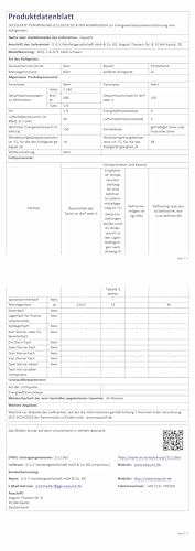Exquisit Weinkühlschrank 2 Zonen, Platz für 114 Flaschen, 220 Liter, Umluftventilator, 9 Holzablagen, Digitale Temperaturanzeige, WS2-114-GTE-160G schwarz