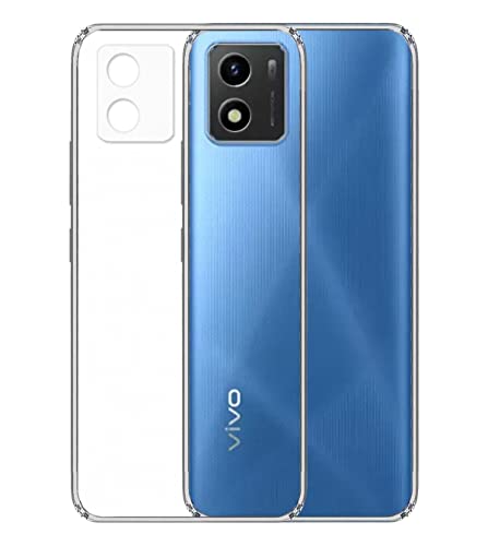 Image of Transparent Soft Silicone TPU Flexible Back Cover Compatible with Vivo Y01A