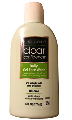 Phisoderm Clear Confidence Daily Gel Face Wash Oil Free 6 Oz.