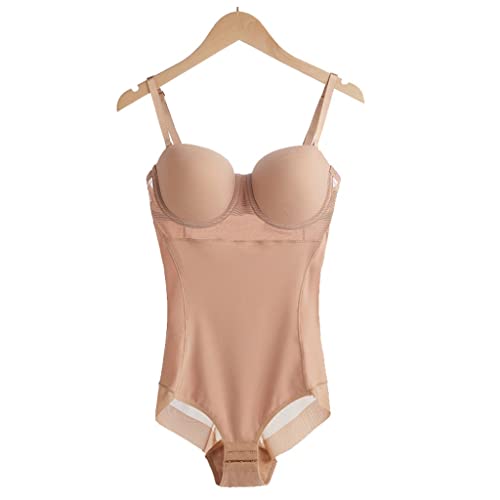 Body Gaine Amincissante avec Coupe Push Up Ventre Plat Lingerie Sculptante Sans Couture EKSED