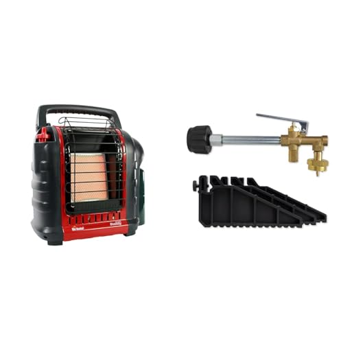 Mr. Heater 4,000-9,000 BTU Portable Propane Heater Bundle with Refillable Propane Tank Kit