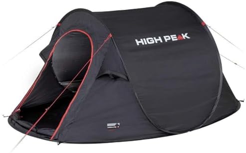 High Peak Vision 3 - Tienda de campaña para 3 Personas, Tienda de...