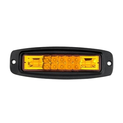 Barra luces trabajo montaje empotrado para rutas de montaña ATV