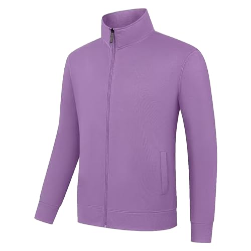 Veste en peluche hommes doublée laine douce et légère coupe haut de gamme