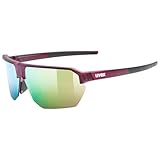 uvex vectiv set - Gafas de deporte para adultos - 100% protección UVA, UVB y UVC - tintadas para realzar el contraste - cranberry tr.m/mir.rose - one size