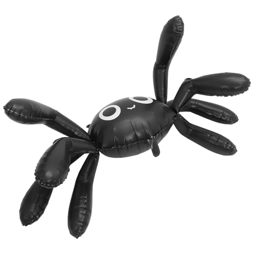DECHOUS Halloween Spider Balloon Giant Black Inflatable Foil Balloon Spooky Decor for Haunted House Party Supplies Boys and Girls Birthday Spider Themed