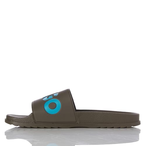 Image of HUGO mens Big Logo Slide Sandals