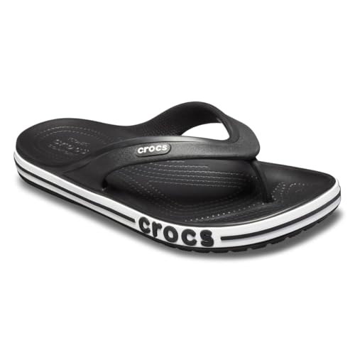 Image of Crocs Men's and Women's Bayaband Flip Flop | Casual Flip Flops | Shower Shoes