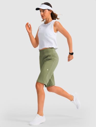 Image of SANTINY 14 inch /12 inch Long Shorts for Women