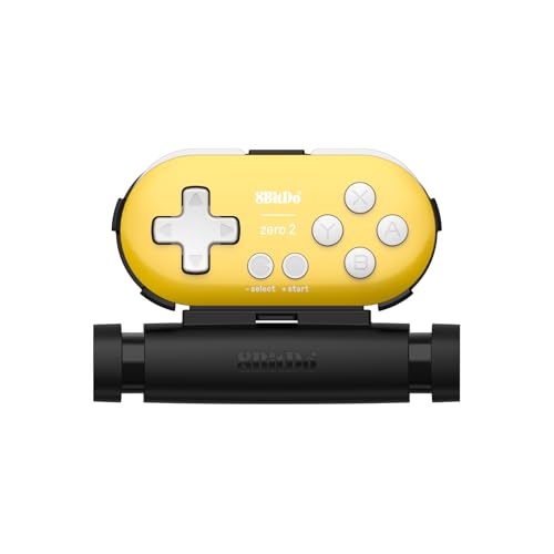 8Bitdo Zero 2 Bluetooth Gamepad Keychain Sized Mini Controller with Mobile Clip for Switch - image 1