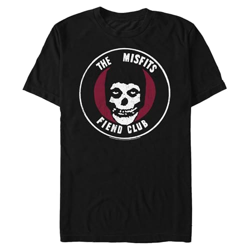 Fifth Sun Mens Misfits The Fiend Club T-Shirt - Black - 2X Large
