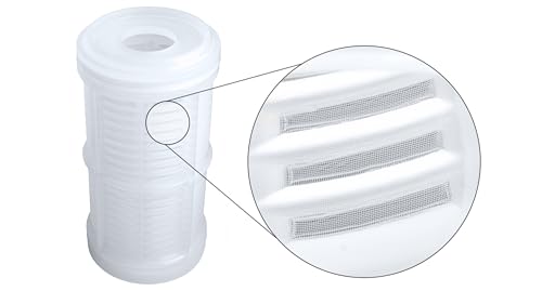 Güde Wasserfilter TYP A (inkl. Filtereinsatz, beidseitiger Gewindeanschluss aus Metall IG/AG 1“, max. 5,5 bar, auswaschbare Filterkartusche, kein Ansaugen von Sand und Feststoffen, für Gartenpumpen)