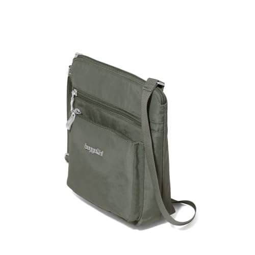 Image of Baggallini Pocket Crossbody Bags for Women 8x8 Small Lightweight Durable Water-resistant Travel Purse W /Rfid