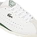 Lacoste Women's Club-Low Sneaker, White/Dark Green, 7