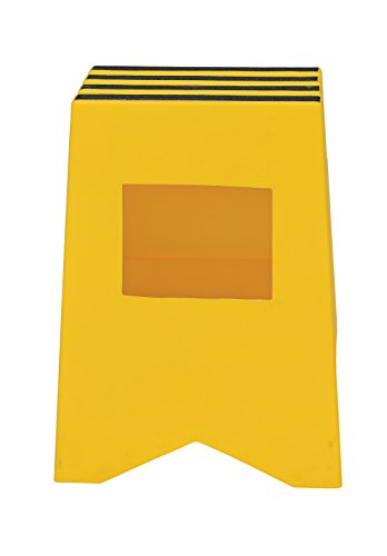 Vestil VST-3-Y Polyethylene Step Stool, 3 Step, Yellow