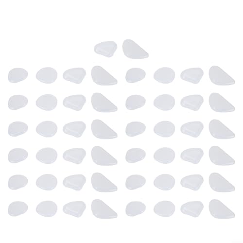 Lot de 50 galets phosphorescents pour allées de jardin et aquariums, pierres lumineuses respectueuses de l'environnement pour décoration intérieure et extérieure (blanc)