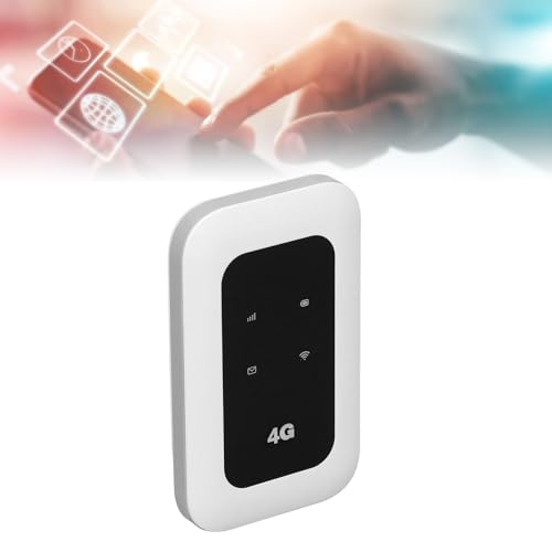 Image of 4G LTE Mobile Hotspot, 150Mbps Portable WiFi Router, 10 User Support, 2100mAh Travel Hotspot for Laptop Car Camping