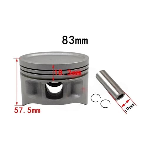 Kit de piston avec anneau résoud la perte de compression YFM400 - 4
