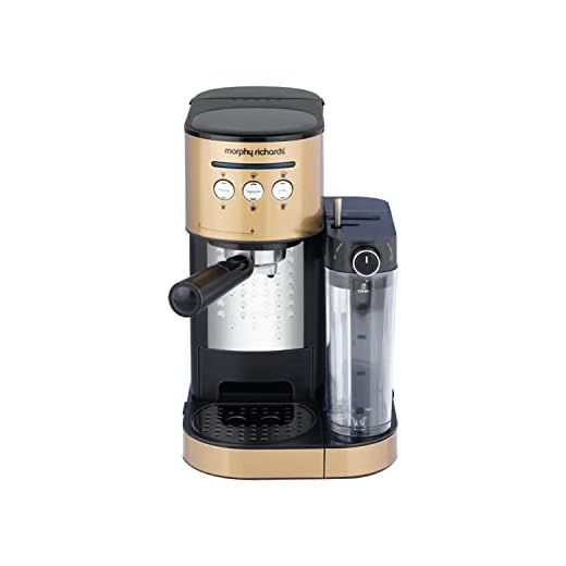 Morphy Richards Kaffeto 1350 W Milk Frother and Coffee Maker