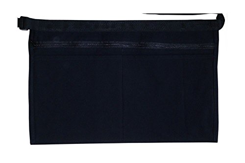 Coloured Denim Money Belt - Black