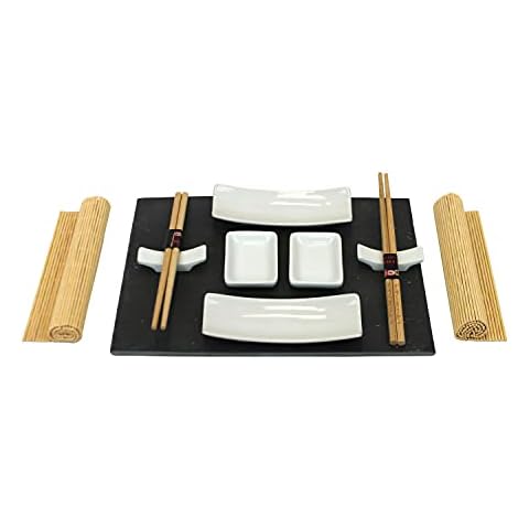 Mazali Sushi Set, Stone, Multi-Colour, 11-Piece Cover